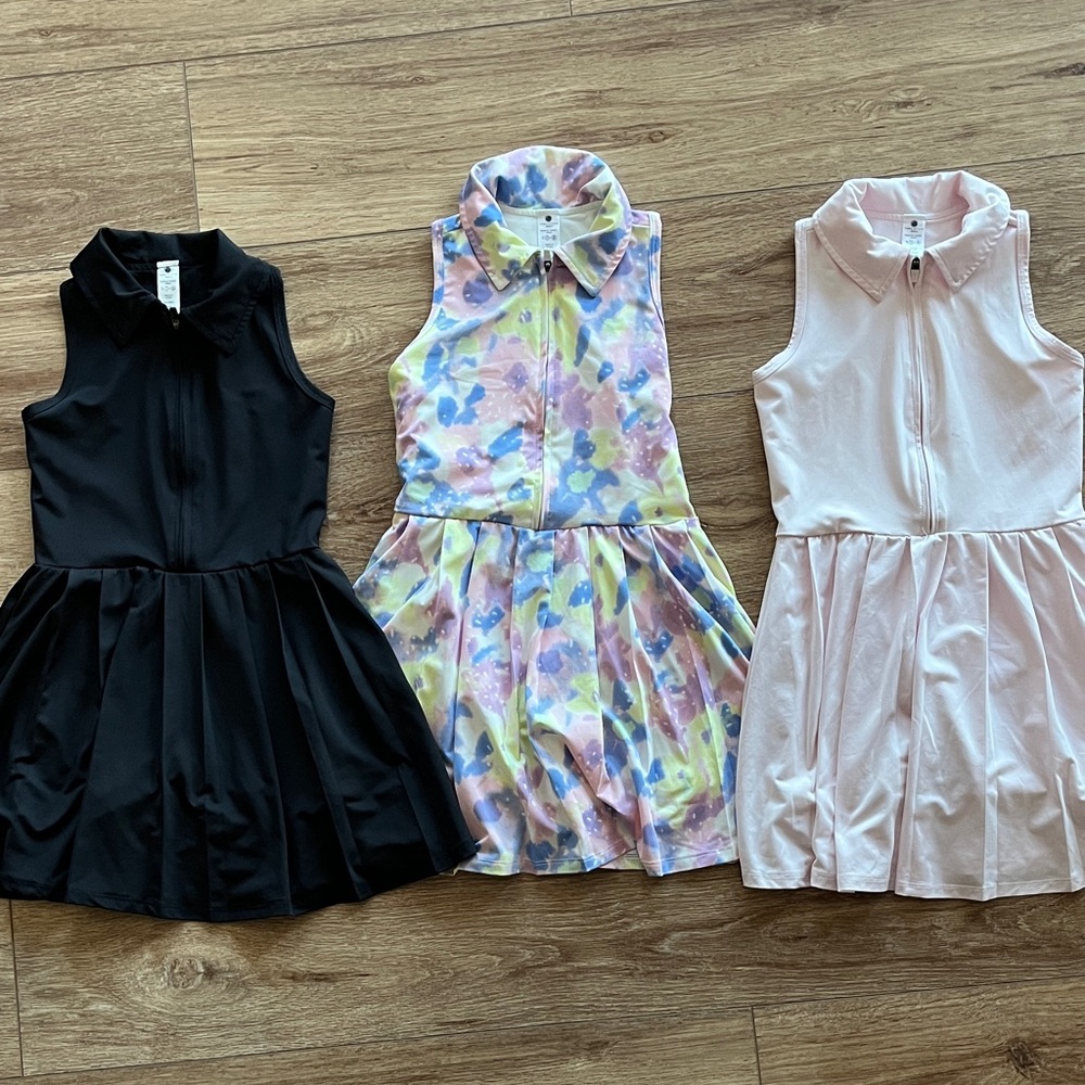 3x Yogalicious Girls Athletic Dresses